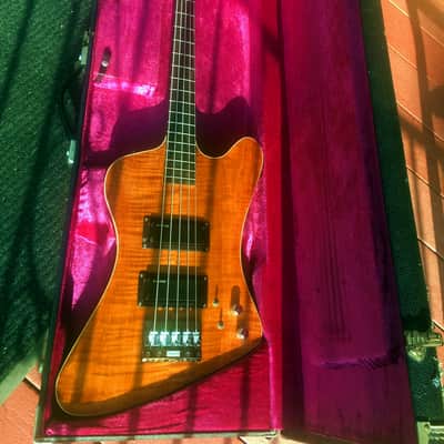 1976 Gibson Thunderbird Bass Natural Flametop 5-String Custom Bass - WHAT?? image 14
