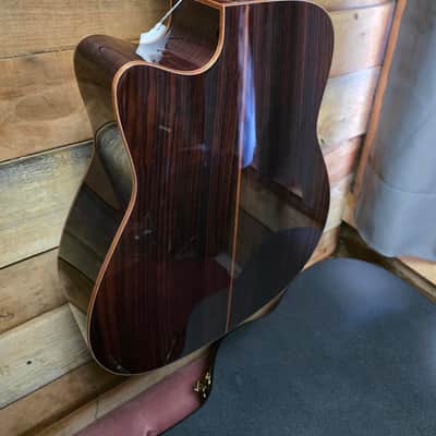 Yamaha A5R A.R.E. Acoustic/Electric Guitar - Vintage Natural w/ Hard Case image 15