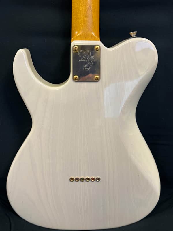 Preowned Don Grosh Retro Classic VT Custom in Mary Kay White w/ Lindy Fralin PUs image 1