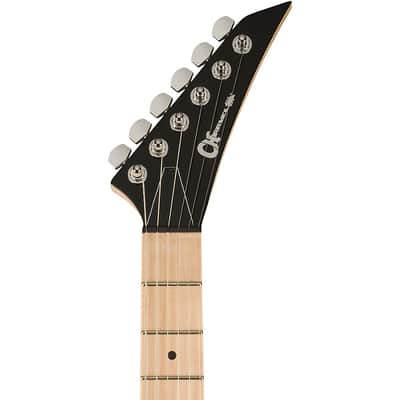Charvel Super-Stock SD1 H 2PT M Maple Fingerboard Electric Guitar Regular Silver Bengal image 6