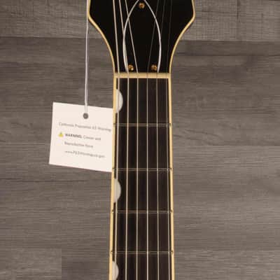 Gretsch Broadkaster® LX Center Block with String-Thru Bigsby® and Gold Hardware, Ebony Fingerboard, Black image 10