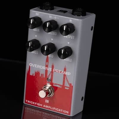Used Trickfish Overdrive Preamp Overdrive/Boost Pedal image 2