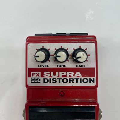 DOD Digitech FX55C Supra Distortion Rare Vintage Guitar Effect Pedal + Box image 3