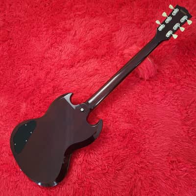 2011 Bacchus BSG-STD SG Standard - Classic Series - Brown Lacquer Finish - All Original - Made In Japan MIJ image 10