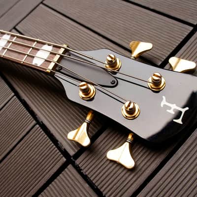 Fernandes  MV-65NS Nikki Sixx Reversed T-bird 1991 Black image 2