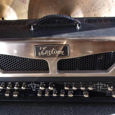 Kustom 100W All Tube Head DOUBLE CROSS image 6