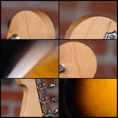 Don Grosh Custom Guitars Retro Classic S 2-Color Sunburst 2001 w/Polyfoam Case image 11