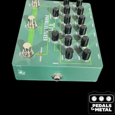 Electro-Harmonix Tri Parallel Mixer Effects Loop Mixer/Switcher 2019 - Present - Green - X17073 image 5