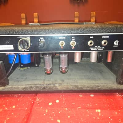 Traynor YBA-1 Bass Master 40-Watt Guitar / Bass Amp Head Late 1960s - Mid 1970s - Black image 8