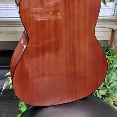 Denver DD34SL-NAT 3/4 Size Left-Handed Steel String Acoustic Guitar - Natural Gloss image 8