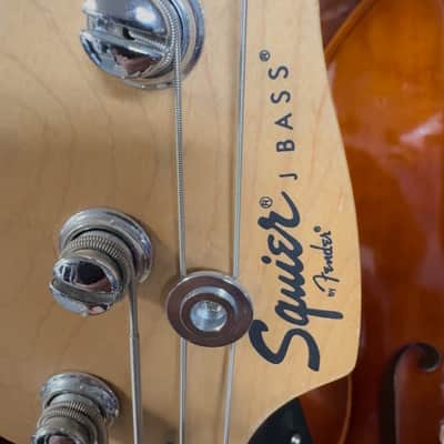 Fender Affinity J Bass 2010s - Glossy Candy Apple Red GORGEOUS FINISH! image 6