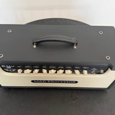 Mad Professor Old School 51 RT-Head 51W Tube Guitar Amp Head - Black and Beige + Original Reverb and Tremolo Foot Switch image 3