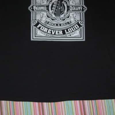 new (with Fender paper hang tag) A+ shape Fender Forever Loud Trusted Quality Black short sleeve T-Shirt, 100% Cotton, Size XXL (XX-Large), p/n: 9101310806 (NO packaging) image 11