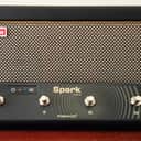 Unused Positive Grid Spark 40 40-Watt 2x4" Modeling Guitar Combo 2020 - Present - Black - With Foot Controller