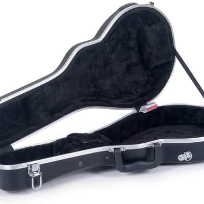 Crossrock F Body Mandolin Sturdy Hard Case with Backpack Straps Unique Design ABS Molded Hardshell image 3