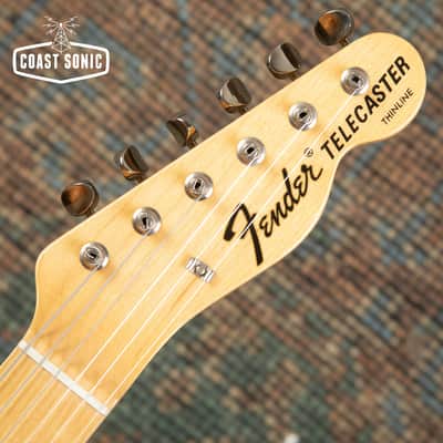 2017 Fender Thinline '69 reissue Telecaster Mahogany Made in Japan image 11