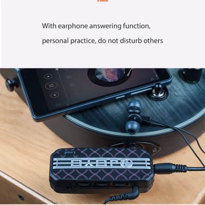 JOYO JA-03 Guitar Headphone Amplifier Metal /Lead/English Channel /Super Lead/Tube Drive/Acoustic,price include the import duty for US buyer image 9