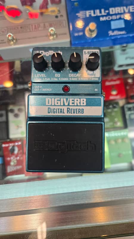 Digitech DigiVerb Digital Reverb Pedal | Reverb