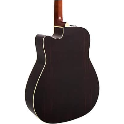 Yamaha FGX830C Folk Acoustic-Electric Guitar Natural image 8