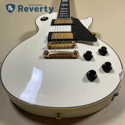 Burny RLC-70 Les Paul Custom Model Made in Japan 1990 White image 7