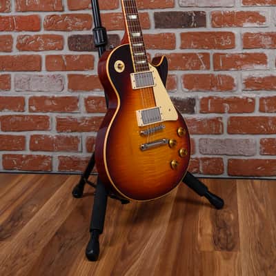 Gibson Custom Shop True Historic 1958 Les Paul Standard Reissue Flame Maple Top Sunburst 2015 w/OHSC image 3