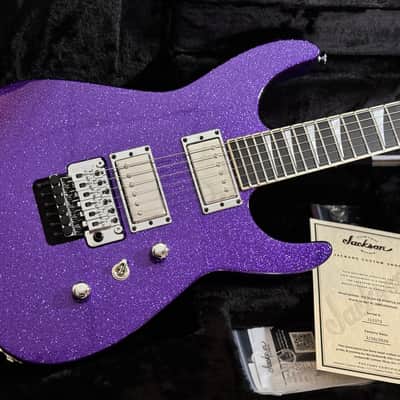 Jackson USA Custom Shop Soloist SL2H - Purple Sparkle image 5