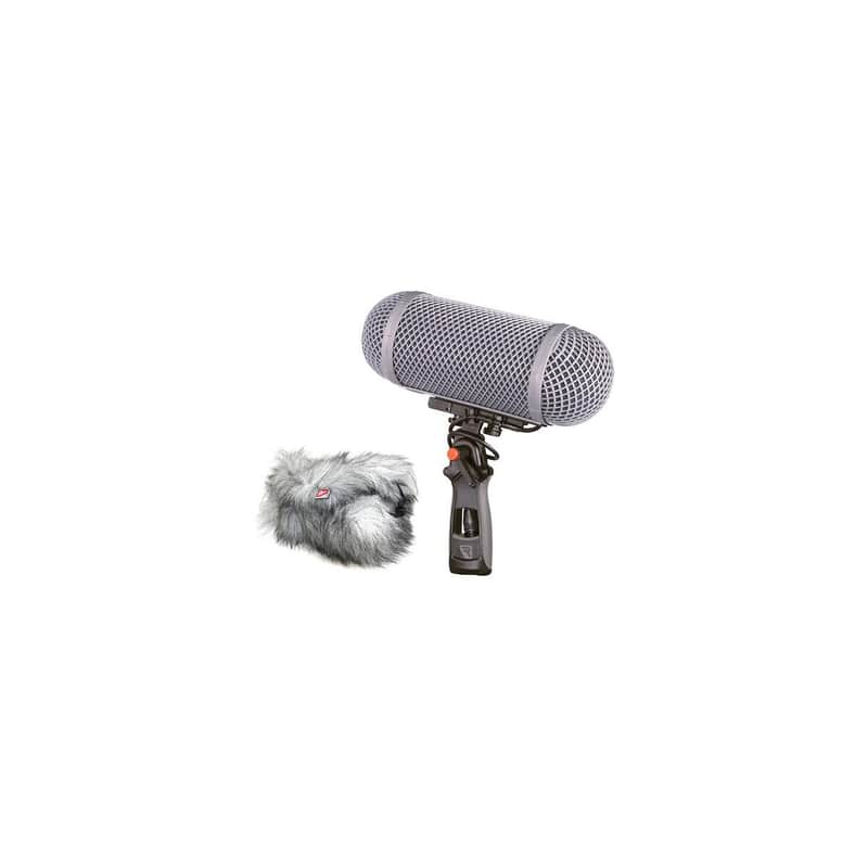 Rycote WS 1 Modular Windshield Kit with Connbox MZL for Sennheiser MKH 8060 Microphone, Includes Suspension, Windshield and Windjammer image 1