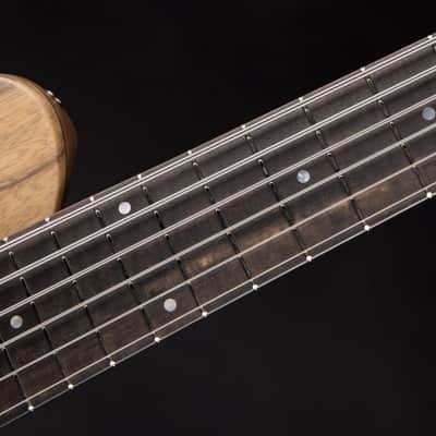 Fodera Imperial 6 Elite - Walnut/Black Limba image 9