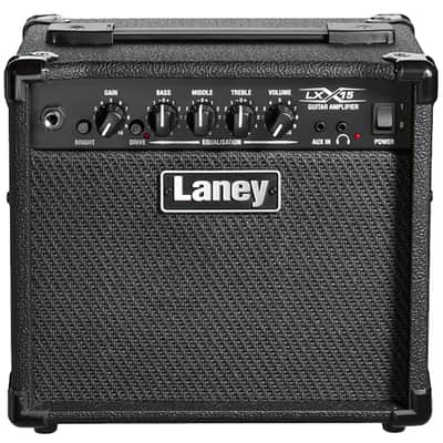 Laney LX 15W Guitar Combo Amp 2x5 with Drive LX15 image 2
