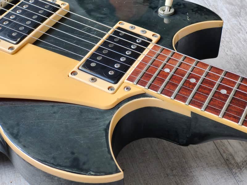 1981 Yamaha Japan SG-600 Double Cutaway (Black) | Reverb