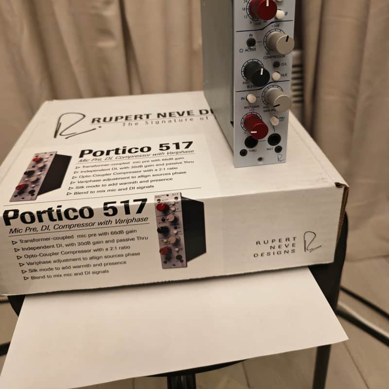 2011 – Present Rupert Neve Designs Portico 517 500 Series Mic …
