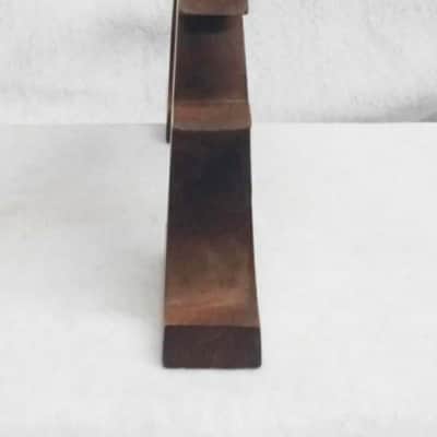William Lewis & Son Rare ¾ Uncut Double Bass Bridge circs 1960's-1970's image 7