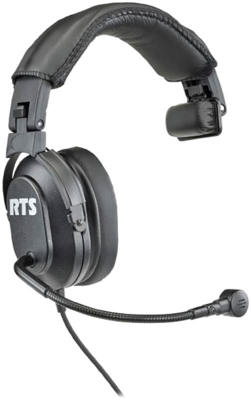 RTS HRF-1-A4M Single-Sided Headset with 21dB Noise Reduction (A4M) image 1