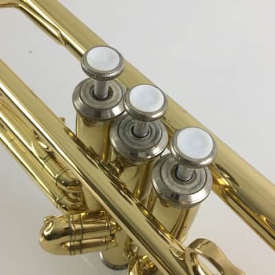 Vintage E.M Winston Brass Trumpet 475LTH Rare Original Band Brass Instrument Boston Massachusetts image 16