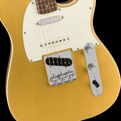Squier Paranormal Custom Nashville Stratocaster Parchment Pickguard Aztec Gold image 3