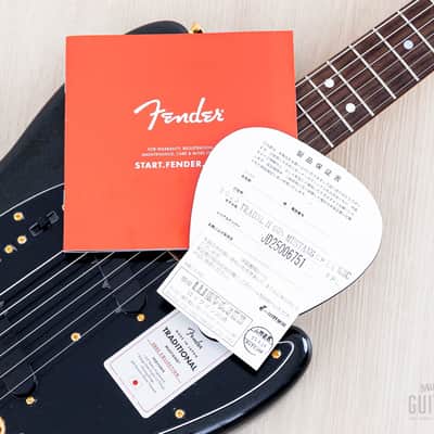 2025 Fender Traditional II ‘60s Mustang Black Pearl w/ Gold Hardware, Japan MIJ image 17