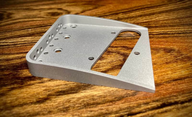 Van Dyke-Harms Telecaster Hybrid Bridge, Matte Finish-Stainless Steel, Toploader, String Through image 1