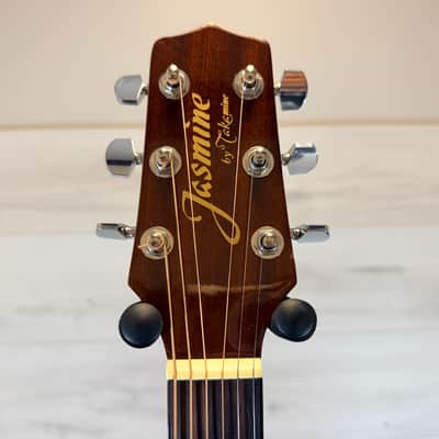 Jasmine ES33C Acoustic Electric Cutaway Guitar w/ Hard Case Natural Finish 2000's image 6