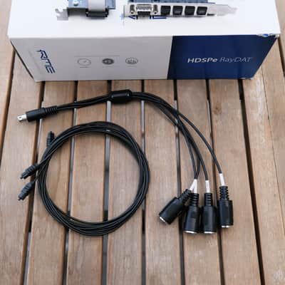 RME HDSPe RayDAT Gen2 (Rev 2.1) PCIe Audio Interface Card with additional cables 2025s image 5