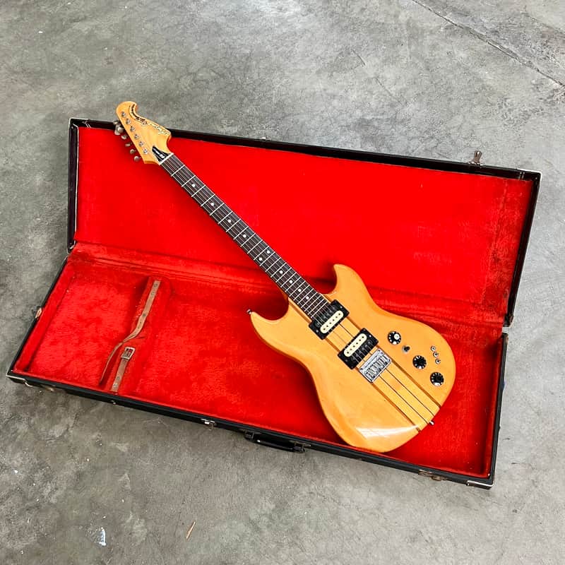 Aria Pro II Tri Sound TS-400 c 1980 Natural original vintage MIJ fujigen Thor Japan image 1