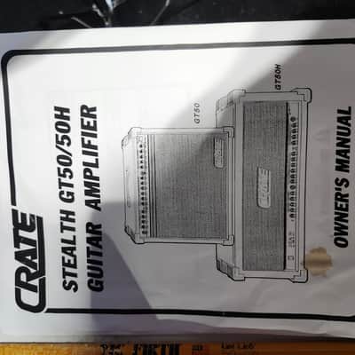 Crate Stealth GT50H 50 watt All-Tube guitar amp head - Early 90s image 10
