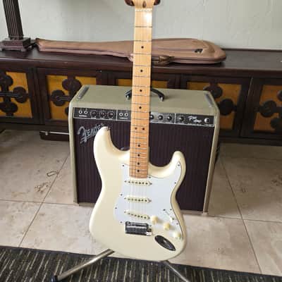 1991 Fender American Standard Stratocaster - Olympic White image 1