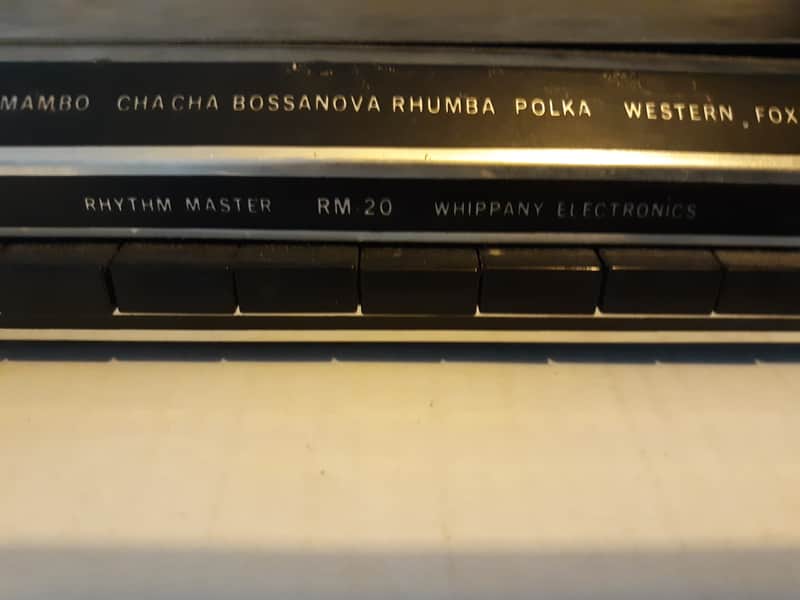 Whippany Electronics Rhythm Master RM-20, Drum Machine image 1