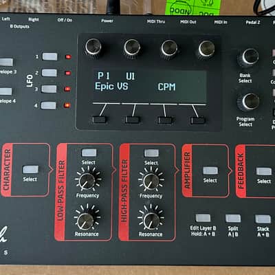 Dave Smith Instruments Prophet 12 Desktop 12-Voice Polyphonic Synthesizer 2014 - Present - Black with Wood Sides