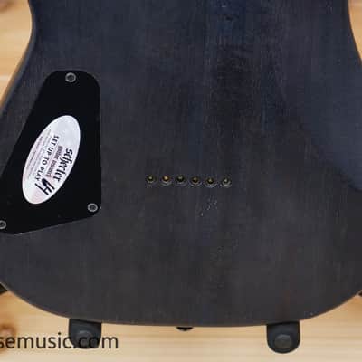 Schecter Omen Elite-6 - Black Cherry Burst image 9