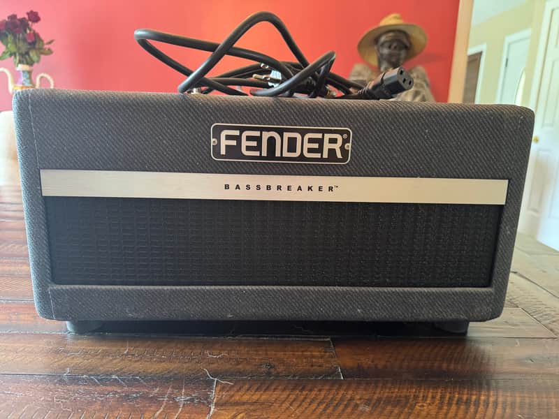 Fender Bassbreaker 15 15-Watt Guitar Amp Head 2016 - 2024 - Gray Tweed image 1