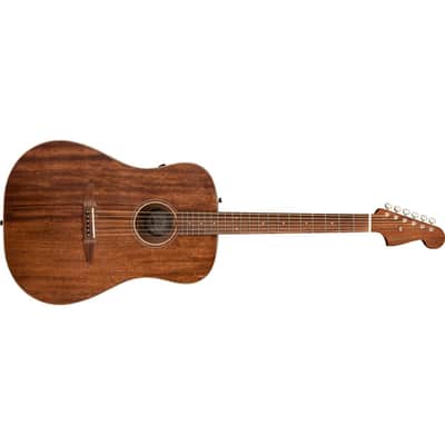 Fender Redondo Special Dreadnought Acoustic Electric Guitar, Pau Ferro Fingerboard, Natural image 8