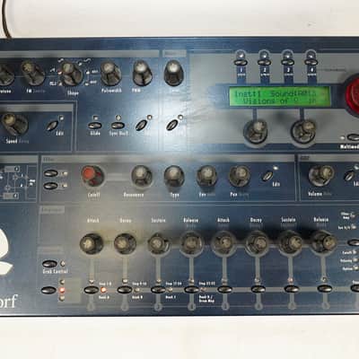 Waldorf Q Rackmount Synthesizer 1999 - 2011 - Blue image 4