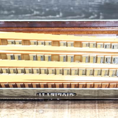 Giulietti Musette Model 120-Bass 41-Key Gray Piano Accordion w/Case #17568 image 9