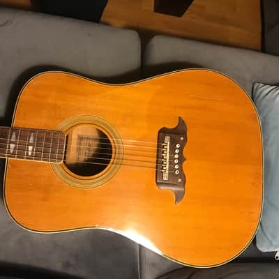TERADA FW504 acoustic guitar from the 70's MIJ Made in Japan Gibson Dove Copy + Case image 15